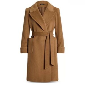 Lauren by Ralph Lauren Cashmere Blend Wrap Coat NWOT
